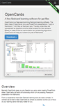 Mobile Screenshot of opencards.info